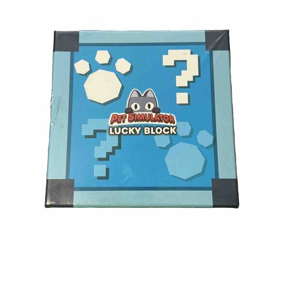 🔥Big Games Pet Simulator X Lucky Block Box w/ DLC Code Included - Blue Box🔥 - Picture 3 of 4